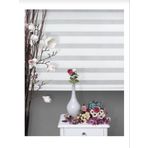 Beyazıt Tekstil Beyaz Bambu Zebra Stor Perde Beyaz 130 x 200 byzt74