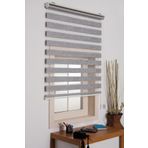 Beyazıt Tekstil Gri Bambu Zebra Stor Perde Gri 140 x 260 byzt438