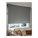 Beyazıt Tekstil Gri Blackout Stor Perde Alüminyum Kasa (Karartma Stor) Gri 170 x 200 byzt176