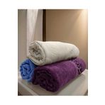 BEYAZTOPTAN Kaliteli %100 Pamuk 100×150 CM 3 Adet Karışık Renk Kadife Banyo Havlusu