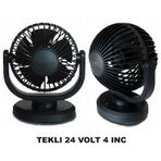 Beyaztuning 24 Volt Tek Başlı 4Inç Araç Içi Fan Oto Vantilatör