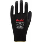 Beybi B-FLEX120 Micro Köpük Nitril Eldiven No:10 12 Çift - Siyah