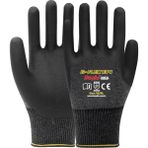 Beybi B-FLEX134 Likralı Nitril Eldiven 12 Çift - Siyah - 7