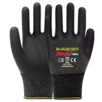 Beybi B-FLEX134 No 9 288 Çift Likralı Köpük Nitril Eldiven