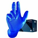 Beybi Diamond 50'li Paket Pudrasız Mavi Nitril Eldiven