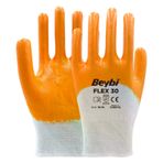 Beybi FLEX30 No 10 360 Çift Nitril Kaplı İş Eldiveni