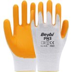 Beybi Iş Eldiveni - Pn3 Sari - 12 Çift - 10 - Sarı