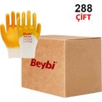 Beybi Kn2 Nitril Iş Eldiveni 288 Çift - Sarı - 10