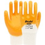 Beybi KN4 Pamuklu Koli NO:10 Sarı 12 Adet Nitril Eldiven