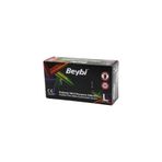 BEYBİ L SİYAH PUDRASIZ NİTRİL MUAYENE ELDİVENİ 100LÜ (4989)