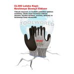 Beybi Lateks Kaplı Kesilmeye Dirençli Eldiven