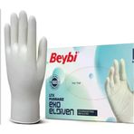 Beybi Lateks Pudrasız Eko (s) Small Beden Muayene Eldiven 100lü Paket