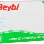 Beybi Latex Large 100 Adet Pudralı Muayene Eldiveni