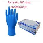 Beybı, Mavı Nıtrıl, Pudrasız ,300 Adetb Muayene Eldıvenı