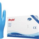 BEYBİ MAVİ PUDRASIZ NİTRİL ELDİVEN (L)