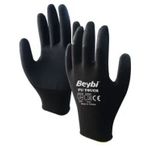 Beybi Nitril Poly Pnzebra 9 Beden 12'li Paket Kırmızı Siyah Eldiven