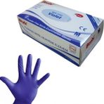 Beybi Nitril Pudrasız Eldiveni - Violet - Mavi