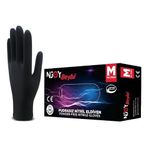 Beybi Njoy Pudrasız Siyah Nitril Eldiven XL Eldiven - 100'lük Kutu