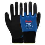 Beybi NMF+ No 10 1 Çift Mikro Köpük Nitril Kaplı Polyester Örgü Eldiven