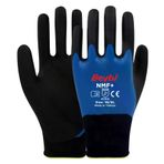 Beybi NMF+ No 9 100 Çift Mikro Köpük Nitril Kaplı Polyester Örgü Eldiven