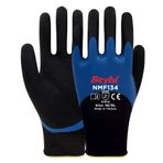 Beybi NMF134 No 10 288 Çift Mikro Köpük Nitril Kaplı Polyester Örgü Eldiven