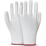 Beybi No: 10 Beyaz Polyester Örgü İş Eldiveni