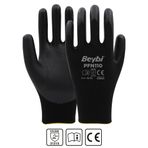Beybi PFN110 Polyester Örgü Üzeri ½ Köpük Nitril Kaplı Eldiven