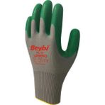 Beybi Pl-17 Legend Yeşil Polyester Astarlı Crinkle Lateks Kaplı İş Eldiveni No:9 Large 12 Çift