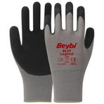 Beybi PL17 Legend Polyester Örme Siyah Lateks Kaplı Camcı İş Eldiveni