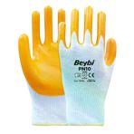 Beybi PN10 Polyester Örme Nitril Eldiven - NO: 10 Koli (288 Çift)