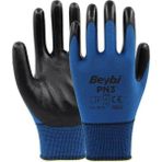 Beybi PN3 Nitril Mavi İş Eldiveni NO: 10 12 Çift - Renkli - XL