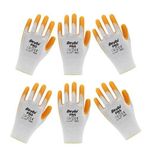 Beybi PN5 No 10 Sarı XL 6 Çift Polyester Örme Nitril Eldiven