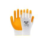 Beybi Pn7 Nitril Sarı Beyaz Eldiven No10 ( 12 Çift )