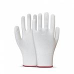 Beybi Polyester Örgülü Beyaz 10 Beden Kasiyer Eldiveni