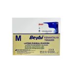 Beybi Pudralı Lateks Muayene Eldiveni (M) 20 Paket
