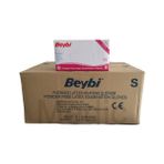 Beybi Pudrasız Lateks Eldiven 100'LÜ (Small) - 20 Paket - 1 Koli - Beyaz