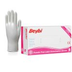Beybi Pudrasız Lateks Small 100'lü Paket Muayene Eldiveni