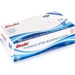 Beybi Pudrasız Nitril Muayene Eldiveni 100(ADET)(M) - Mavi