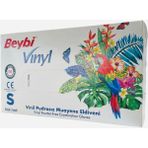 Beybi Vinly Pudrasız Şeffaf Eldiven S