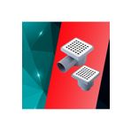 Beyco Klapeli Kromajlı Yer Süzgeci 10x10 32 Mm Yandan Çıkışlı