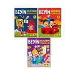 Beyin Geliştirme Etkinlikleri 3-6 Yaş Yaz-Sil Kitaplar