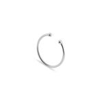 Beyisa Gümüş Halka Toplu Hızma Burun Piercing Nose Ring