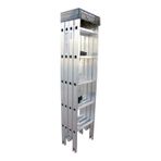 Beykon 20 Basamaklı 1.6 MM Kalınlık 5.70 M Çok Amaçlı Merdiven - ELIT 45