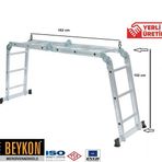 Beykon 6 m Çok Amaçlı Katlanır Akrobat Merdiven