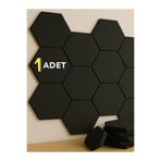 BEYLİNİ 1 Adet Akustik Panel Keçe Kendinden Yapışkanlı Duvar Kaplama Ses Isı Yalıtım Duvar Kaplama 26x30 CM