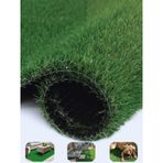 Beylini Dekoratif Suni Çim Halı 20 mm Gerçek Çim Görünümlü Balkon Teras Bahçe İçin Yapay Çimen Kaymaz Taban Yapay Çim Ölçü Seçenekli (100 x 25)