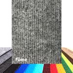 Beylini Halıfleks Zemin Yer Kaplama 3 mm Kalınlığında Rip Halı Duvardan Duvara Halıflex Organizasyon Davet (Gri, 100x700)