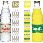 Beyoğlu Klasik Gazoz 12 x 250 ml + Limonlu Gazoz 12 x 250 ml - Metal Filtre