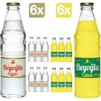 Beyoğlu Klasik Gazoz 6 x 250 ml + Limonlu Gazoz 6 x 250 ml - Metal Filtre