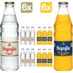 Beyoğlu Klasik Gazoz 6 x 250 ml + Turunçgil Aromalı Gazoz 6 x 250 ml - Metal Filtre